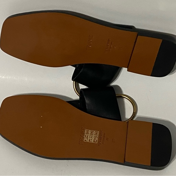 NEW Frame Women’s Sandals Leather Flip Flop Brown Size US 6 36 - Picture 8 of 8